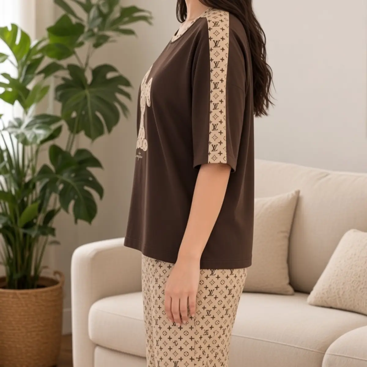 ست راحتی لاکچری طرح LV